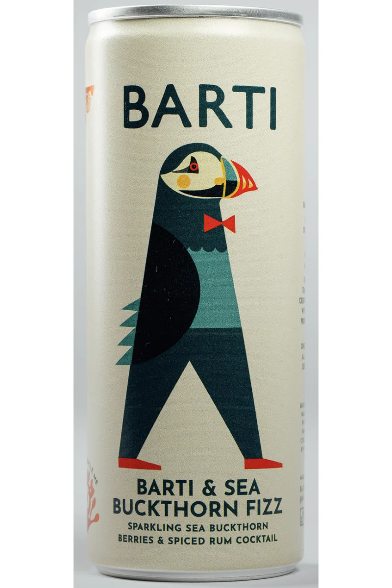 Barti  Rum - Barti & Sea Buckthorn Fizz RTD 250ml
