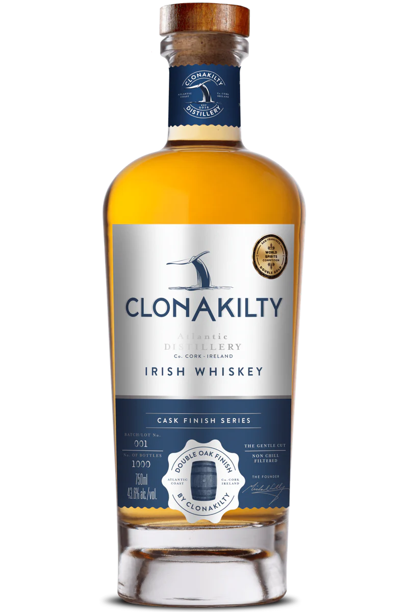 Clonakilty Single Batch Double Oak Whiskey 5 cl
