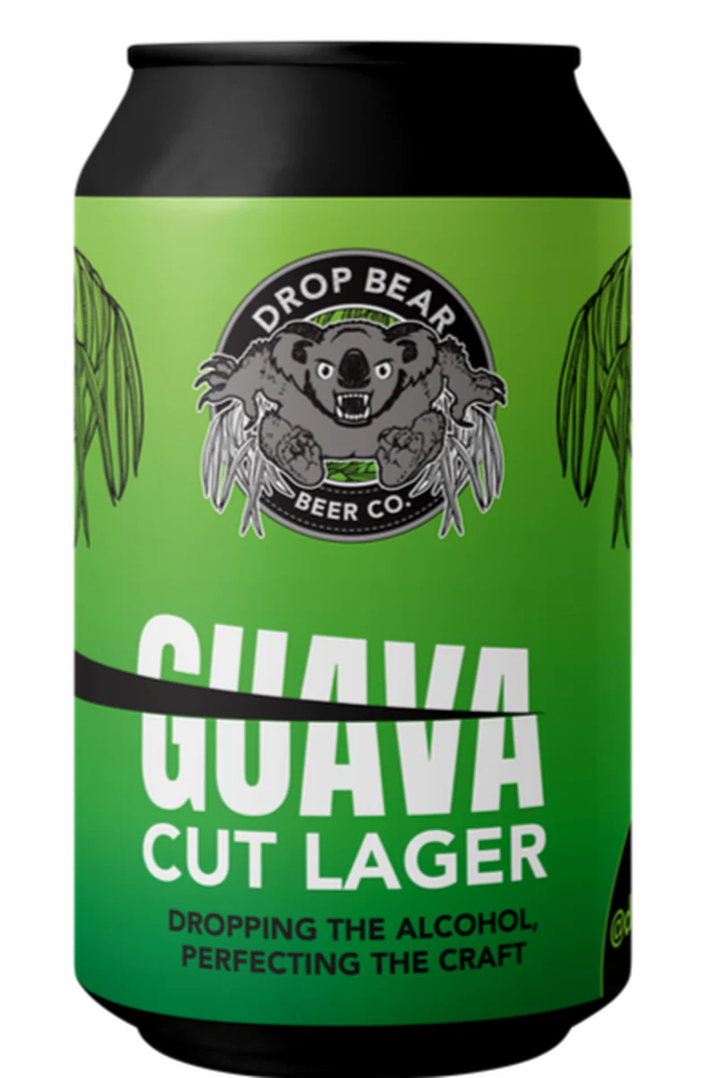 Drop Bear Beer Co. Guava Cut Lager