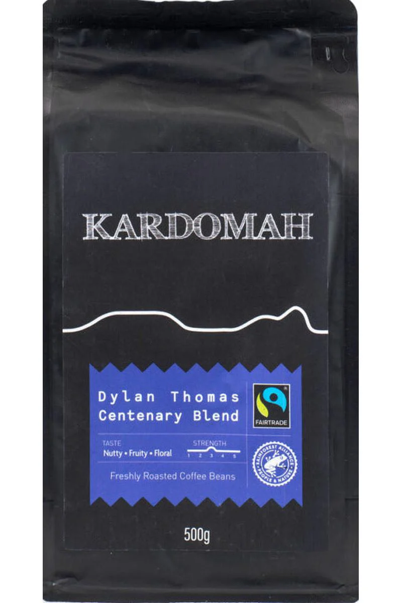 Gower Coffee Dylan Thomas Centenary Blend Beans