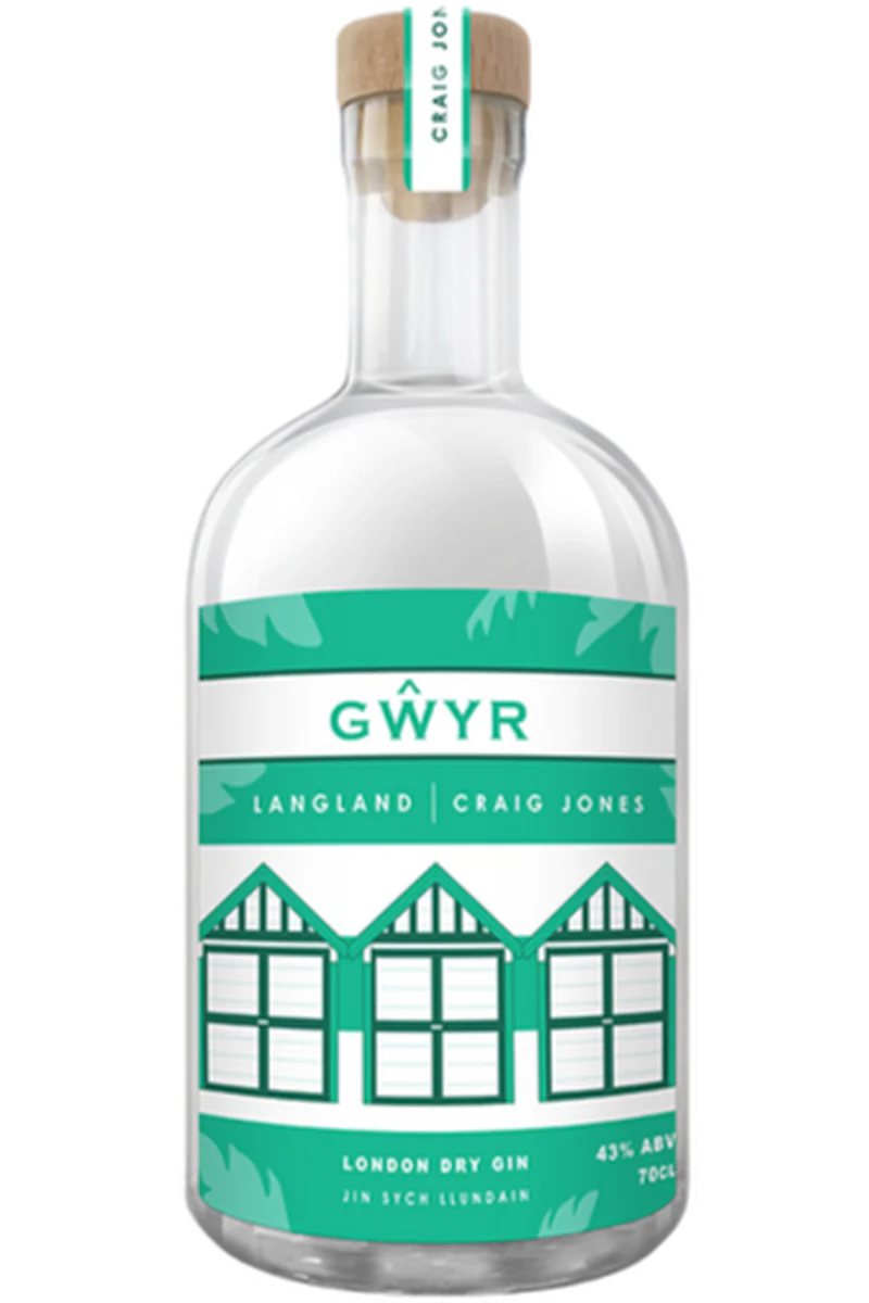 Gwyr Langland - Craig Jones Gin 20cl