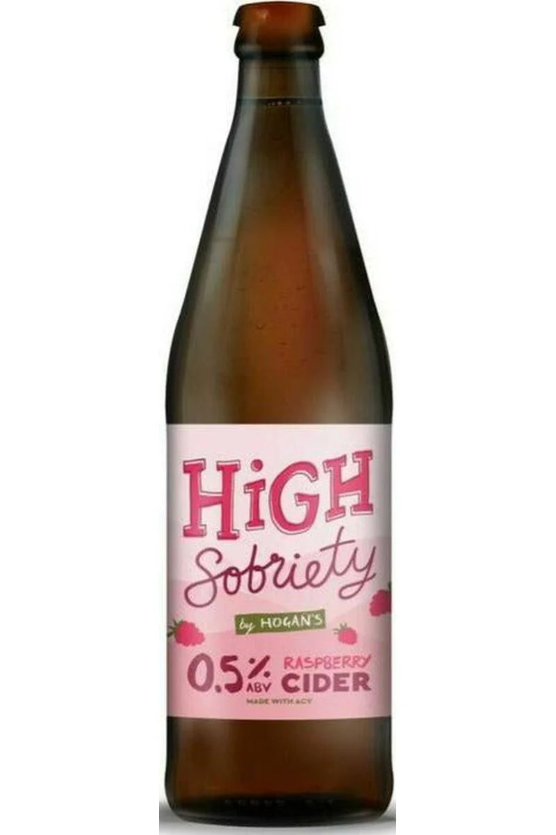Hogans High Sobriety Low Alcohol Cider Raspberry