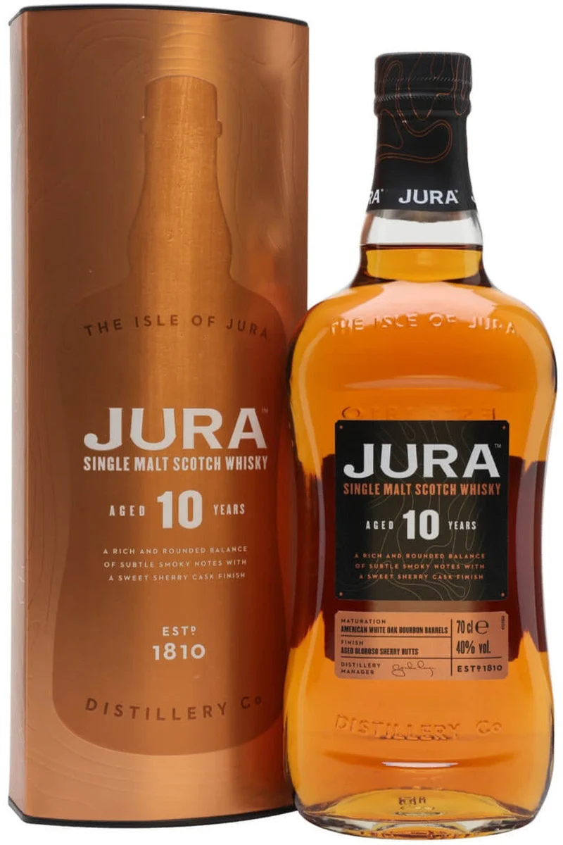 Isle of Jura 10 Year Old Single Malt Whisky
