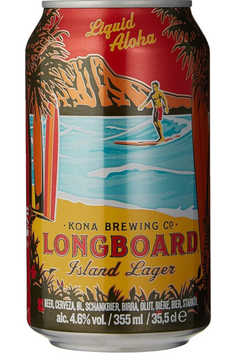Kona Brewing Longboard Island Lager Can