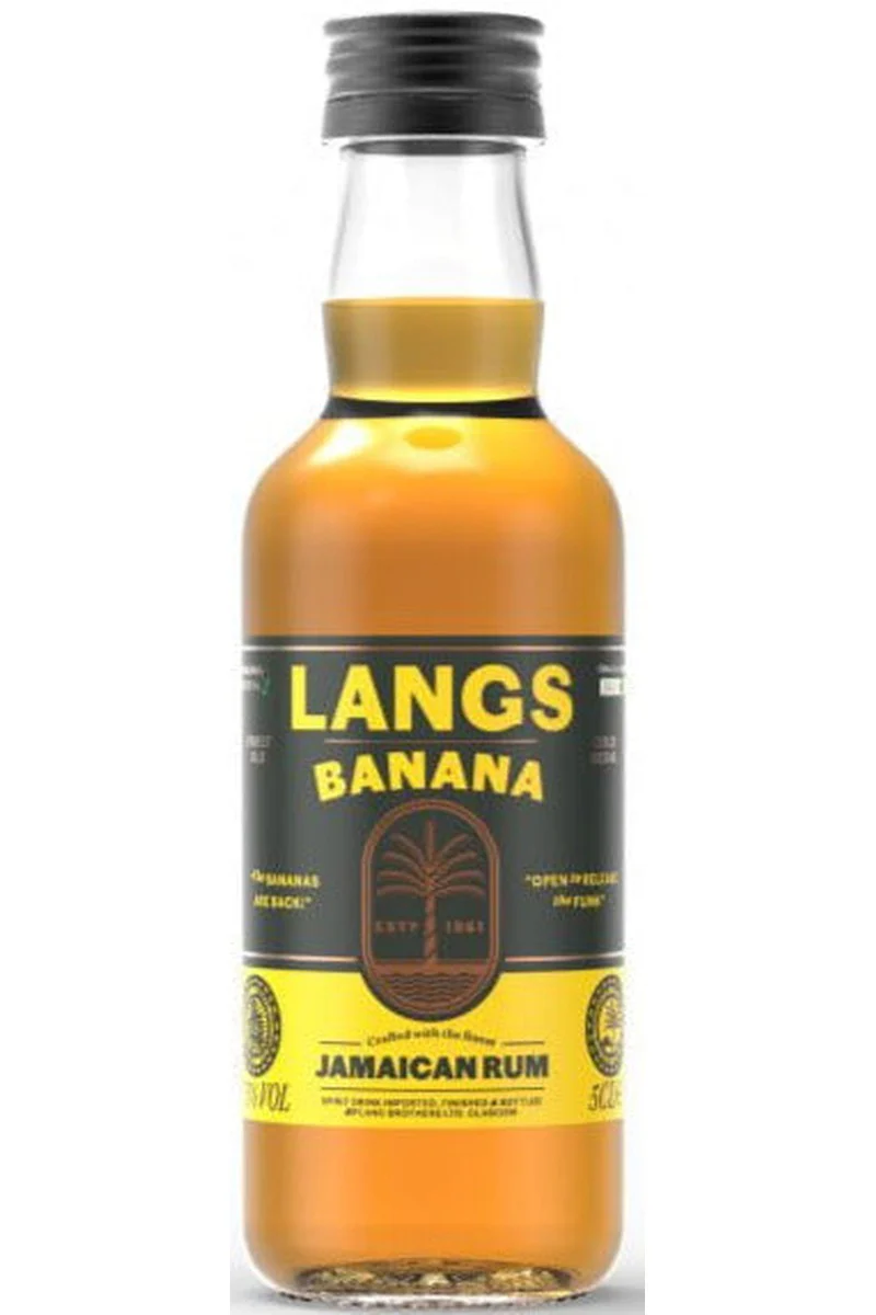 Langs Banana Jamaican Rum 5cl
