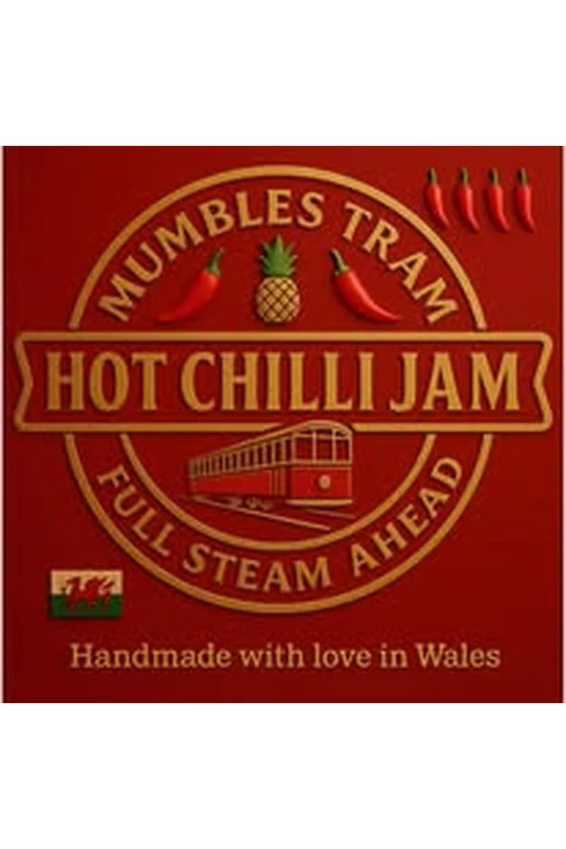 Mumbles Tram Chilli Jam - Full Steam Ahead (medium)