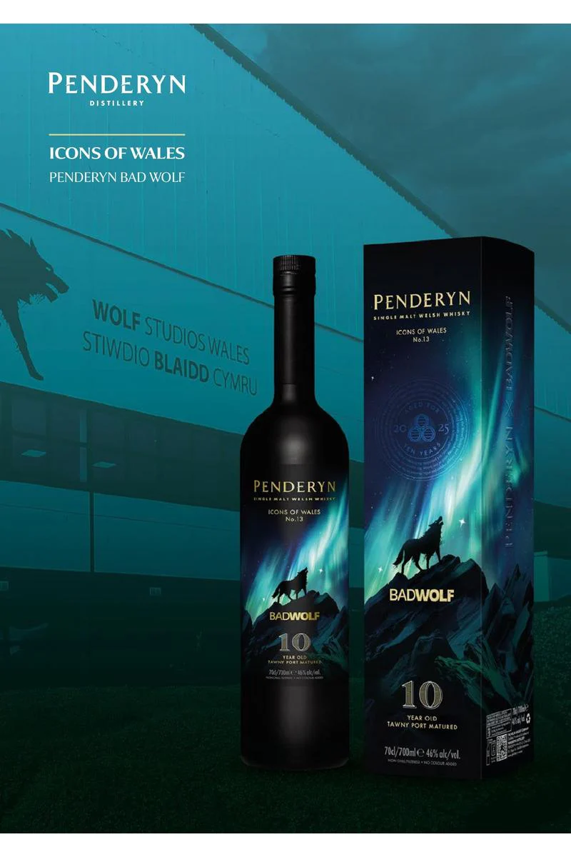 Penderyn Icons of Wales #13 BadWolf
