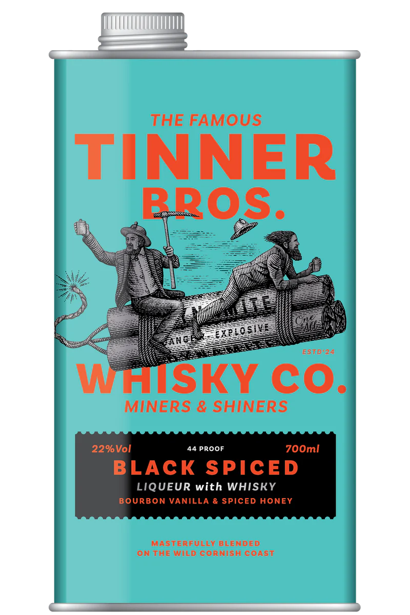Tinner Bros Whisky Company - Black Spiced Whisky Liqueur
