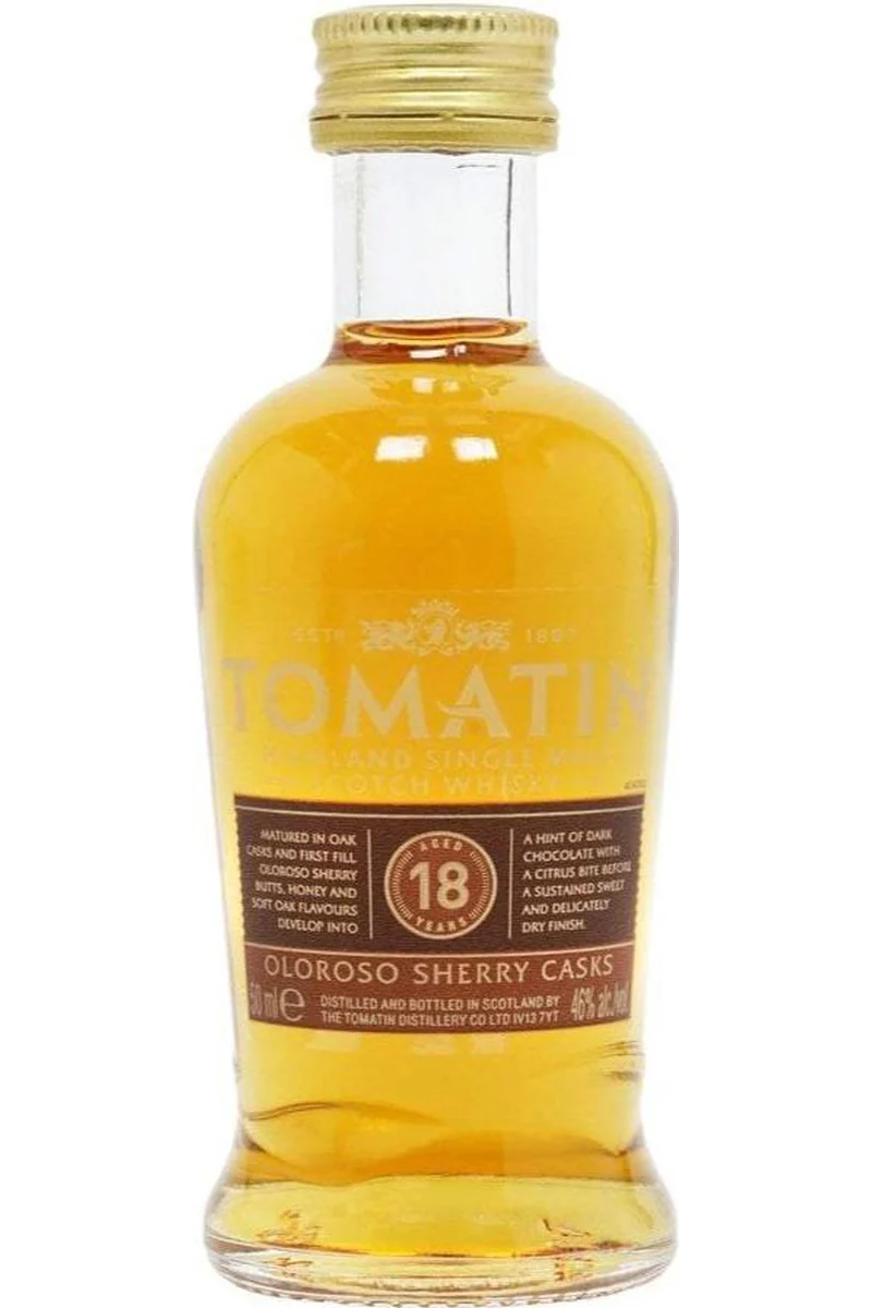 Tomatin 18 Year Old Miniature